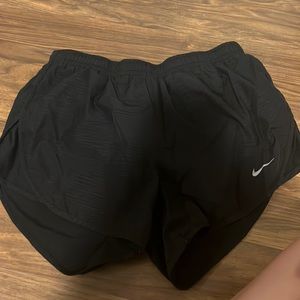 Black nike shorts size XS